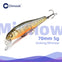 Chinook Sinking Lipped Jerkbait Minnow 70mm 5g