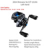 Shimano SLX XT (2024) Saltwater Low Profile Baitcast Reel 5-5.5Kg Max Drag 4+1BB 6.3:1 7.2:1 8.2:1