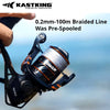 KastKing Brutus Spinning Rod Reel Rod Combo Set Includes 137m Braid 1.29m-2.58m 3-6PC ML M