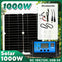 1000W Solar Panel 12V Solar Cell 10A-100A Controller Solar Plate Kit