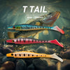 ESFISHING Hog Shad T Tail Soft Lure 150mm 3PCS