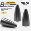9KM 10Pcs Bullet Weight Set