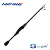 MiFiNE COZY TELE TROUT Telescopic Rock Fishing Rod Spinning 1.68m-1.98m MF UL