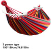 Thickened Durable Fabric Canvas Hammock Single Person