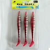 ESFISHING Hog Shad T Tail Soft Lure 150mm 3PCS