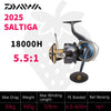 Daiwa SALTIGA (2025) Spinning Reel Max Drag 25-30kg 14+1BB