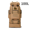 Tactical Mountaineering Backpack 80L/100L