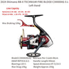 Shimano BB-X TECHNIUM FIRE BLOOD (2024) Spinning Reel 16+1BB 7.2:1 6.6:1 10Kg Max Drag
