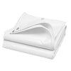 White Heavy-Duty Canvas PVC Tarpaulin