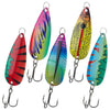 5pcs Luminous Spoon Lure Set