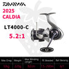 DAIWA 2025 CALDIA LT Fishing Reel Spinning Reel For Freshwater 6+1BB Drag 5-12kg AIRDRIVE DESIGN MONOCOQUE BODY