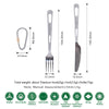 Boundless Voyage Titanium Cutlery Set