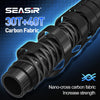 Seasir Riveria BFS Ultralight Casting/Spinning Rod 30T+40T Carbon 1.5M-1.98M UL 2PC