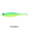 Supercontinent Zander Shad T-tail Soft Lure 5cm/7cm 8-12PCS