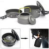 Outdoor Camp Cookware Set for 1-3 People