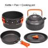 Camping Cookware Set for 2-3 Persons