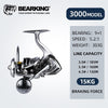 BearKing Assassin Spinning Reel 9+1BB 4.7:1/5.2:1 Max Drag 10-20KG Max Drag