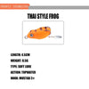 1PC Colorful Topwater Frog Lures 45mm/8.5g
