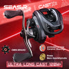 Seasir CAST-X3 Baitcasting Reel 6+1BB 7.3:1 Ratio 8Kg Max Drag