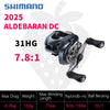Shimano ALDEBARAN DC (2025) Baitcast Reel MGL SPOOL IV I-DC 5 150g 7.8:1/8.9:1 10+1BB Max Drag 4kg