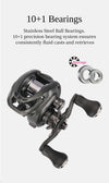 Tsurinoya DARK WOLF ULTRA PRO BFS Baitcasting Reel 134g 4.6g Shallow Spool 7.1:1 10+1BB 4Kg Max Drag