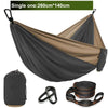 Portable Lightweight Nylon Parachute Material Hammock