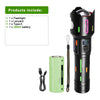 Ultra Powerful 900W Rechargeable Flashlight Super Bright