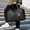 Men's Black Duffle Bag