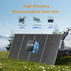 GOKKCL 200W Portable Foldable Solar Panel IP65 Waterproof