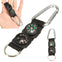 Multifunctional 3-In-1 Mini Carabiner Keychain Compass/Thermometer