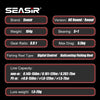 Seasir DC-ROUND Baitcasting Drum Reel 164g 6.9:1 5.5Kg Max Drag 5+1BB