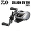 Daiwa Zillion SV TW Baitcasting Reel (2021 Version) 8+1BB 6.3 7.1 8.5 5Kg Max Drag