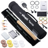 Goture Fly Fishing Telescopic Rod Set Tenkara Kit IM8+10 carbon fiber 12FT/3.6M Travel Fishing Tackle with Handbag Gifts for Men