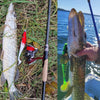 ESFISHING Hog Shad T Tail Soft Lure 150mm 3PCS