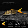 RAVENCRAFT WHALE SPINE 215mm 70g Slow Sinking 3 Section Swimbait