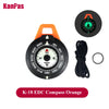 Kanpas EDC Outdoor Compass with Luminous Turnable Bezel K18