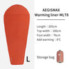 AEGISMAX Thermolite Sleeping Bag Liner 5/8 Celsius