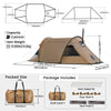 OneTigris Raven Nest Tunnel 2 Person Tent