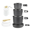 Camping Cookware Set for 1-7 Persons