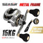 Seasir Megacuda Baitcasting Reel Max Drag 15KG 6.5:1 11+1BB