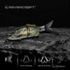 RAVENCRAFT WHALE SPINE 215mm 70g Slow Sinking 3 Section Swimbait
