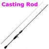 Hunting Goddess 1.35/1.5/1.68/1.8m UL 2PC Carbon Spinning/Casting Rod