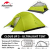 Naturehike Cloud Up 1-3 Person Ultralight Waterproof 4 Season Camping Tent