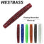 Westbass 2/5PCS Ned Rig Soft Stick Baits 6.5cm-4g
