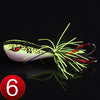 FLYSAND Frog Lures 9g Fishing Lures Floating Weedless Lure with Double Sharp Hooks Baits Simulation Frog Snake Head Lures