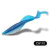 ESFISHING Soft Plastic Dragon Grub 1PC