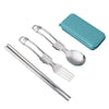3PC Portable Tableware Set 304 Stainless