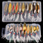 AOrace 10PCS/Box Jig Spoon Lure Set