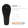AEGISMAX LETO & NANO 700FP Ultra Dry Goose Down Sleeping Bag