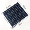 100W 5V Waterproof Solar Plate Panel Power Unit